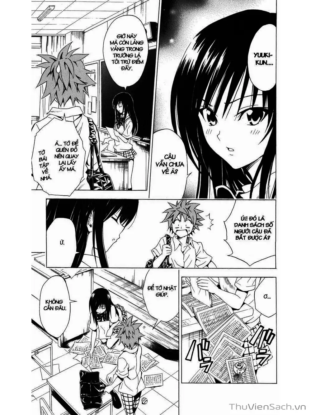 Truyện Tranh Bóng Tối Hoàng Kim - To Love Ru Darkness trang 8