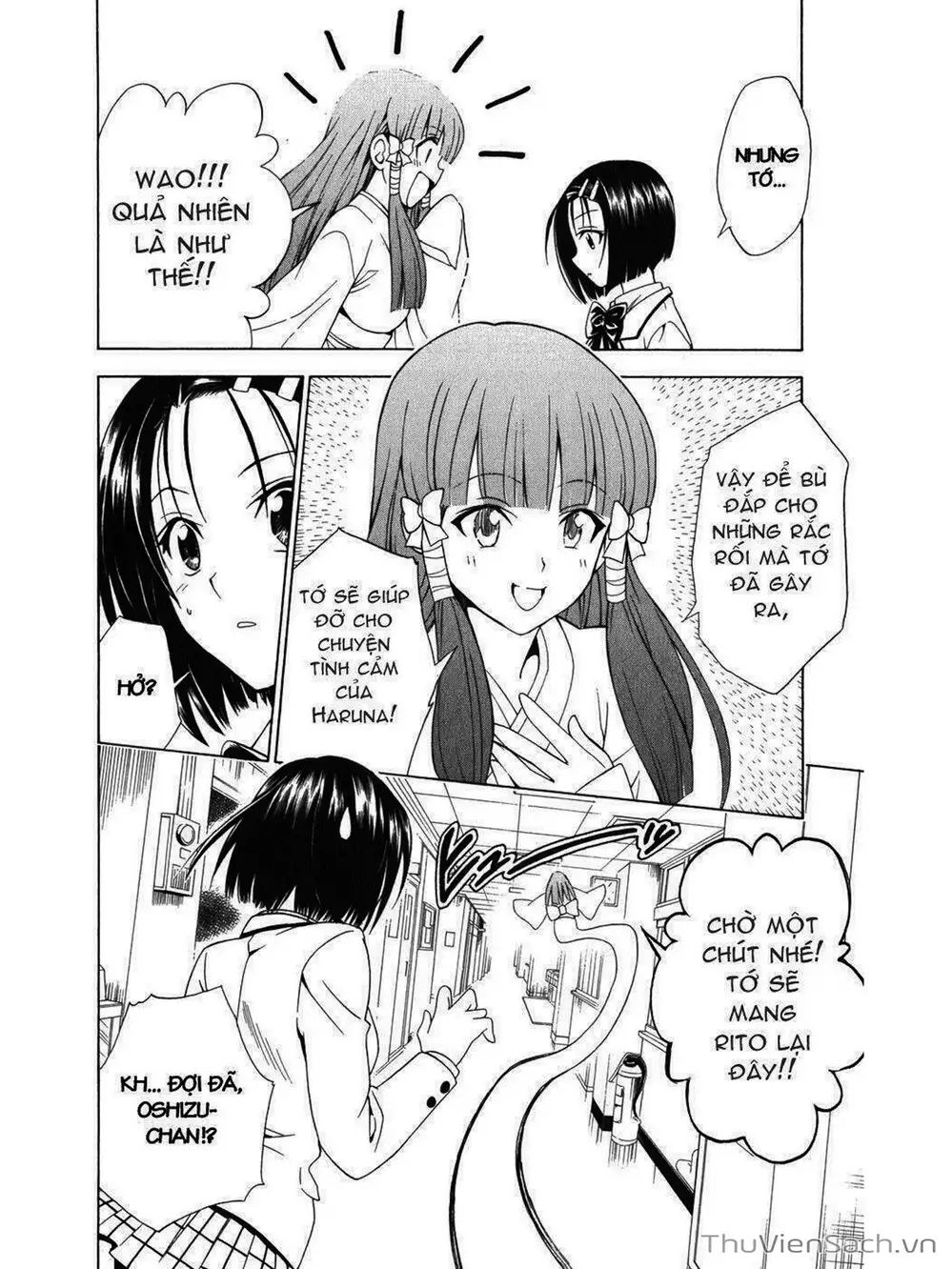 Truyện Tranh Bóng Tối Hoàng Kim - To Love Ru Darkness trang 8