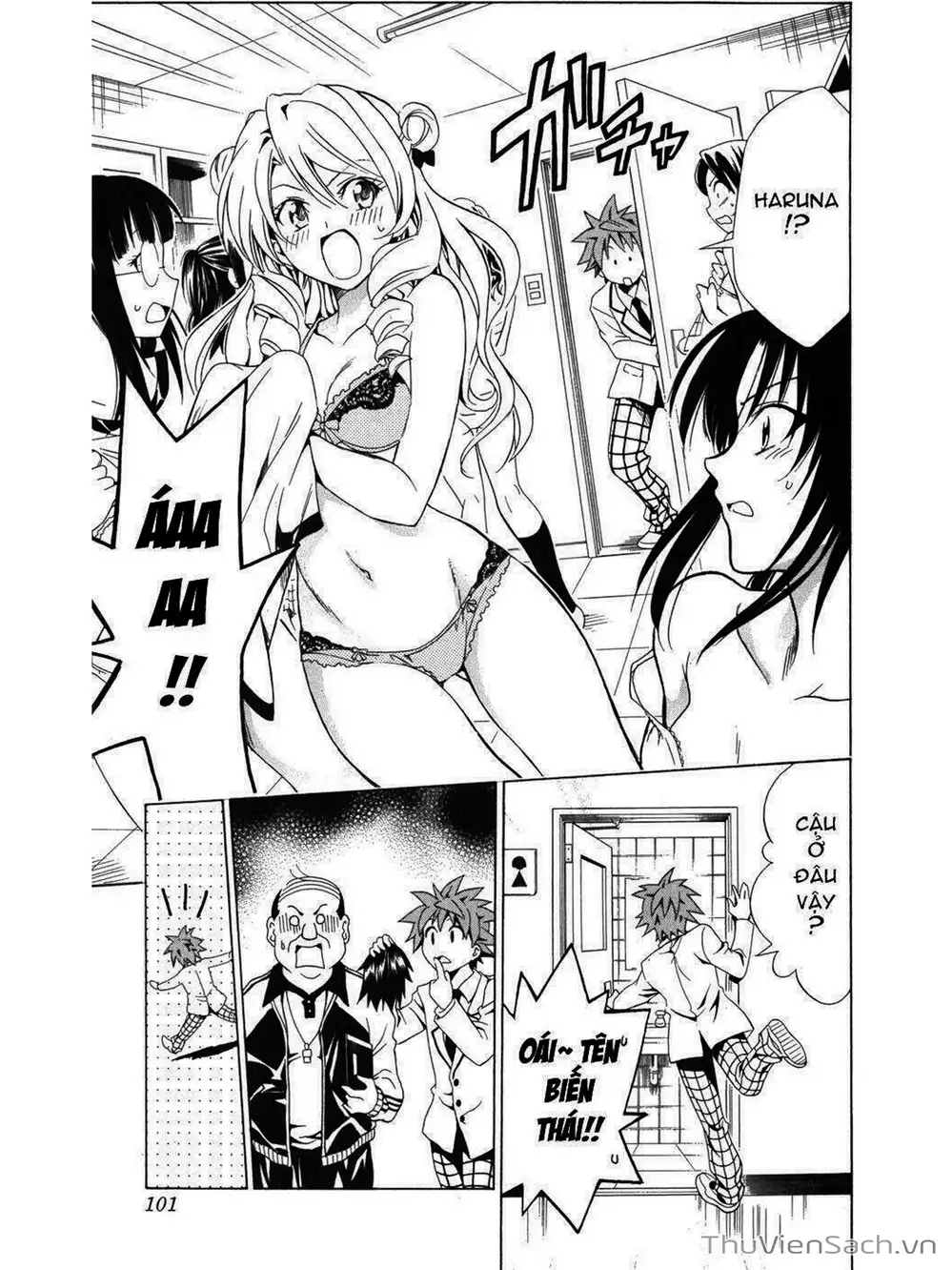 Truyện Tranh Bóng Tối Hoàng Kim - To Love Ru Darkness trang 8