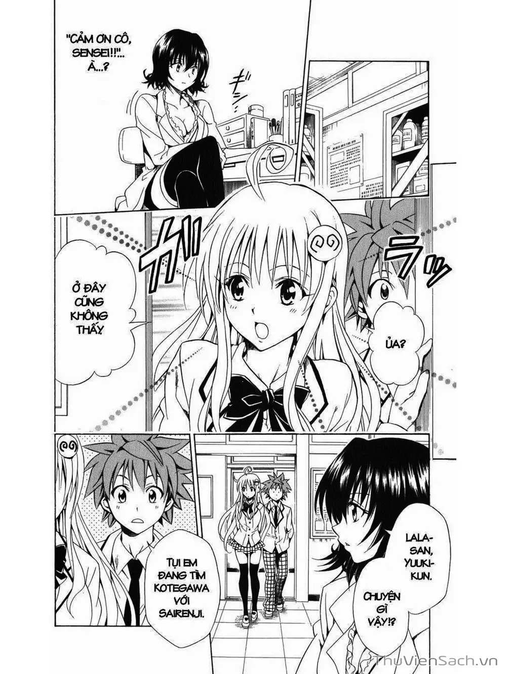 Truyện Tranh Bóng Tối Hoàng Kim - To Love Ru Darkness trang 8