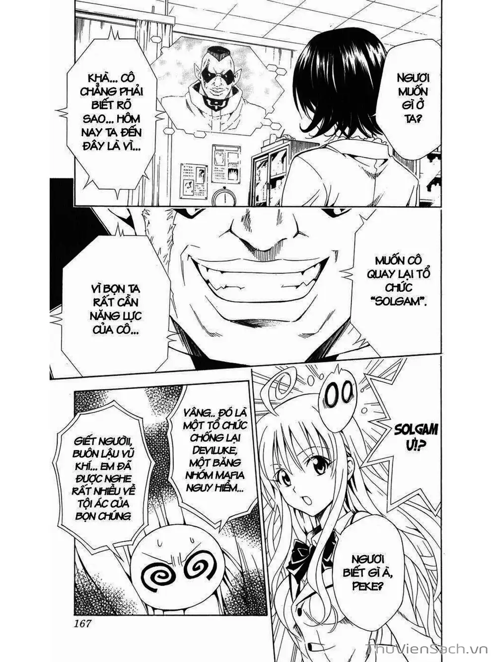 Truyện Tranh Bóng Tối Hoàng Kim - To Love Ru Darkness trang 8