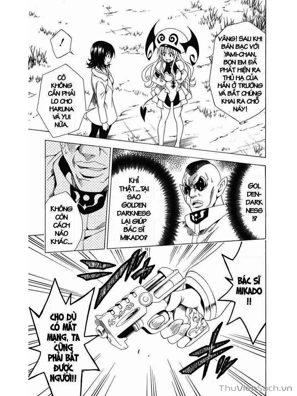 Truyện Tranh Bóng Tối Hoàng Kim - To Love Ru Darkness trang 8