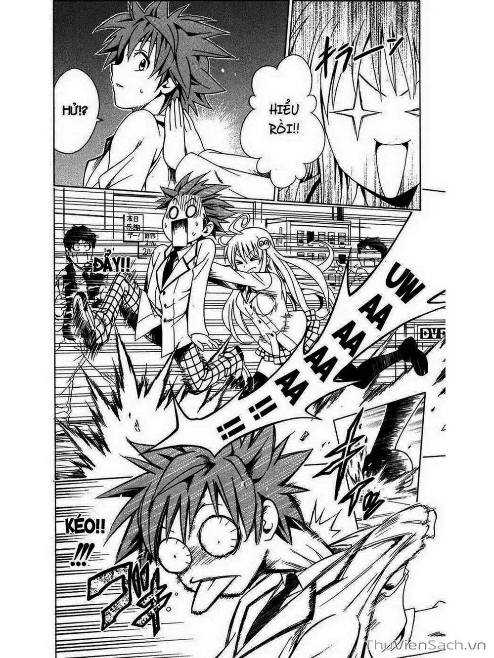 Truyện Tranh Bóng Tối Hoàng Kim - To Love Ru Darkness trang 8