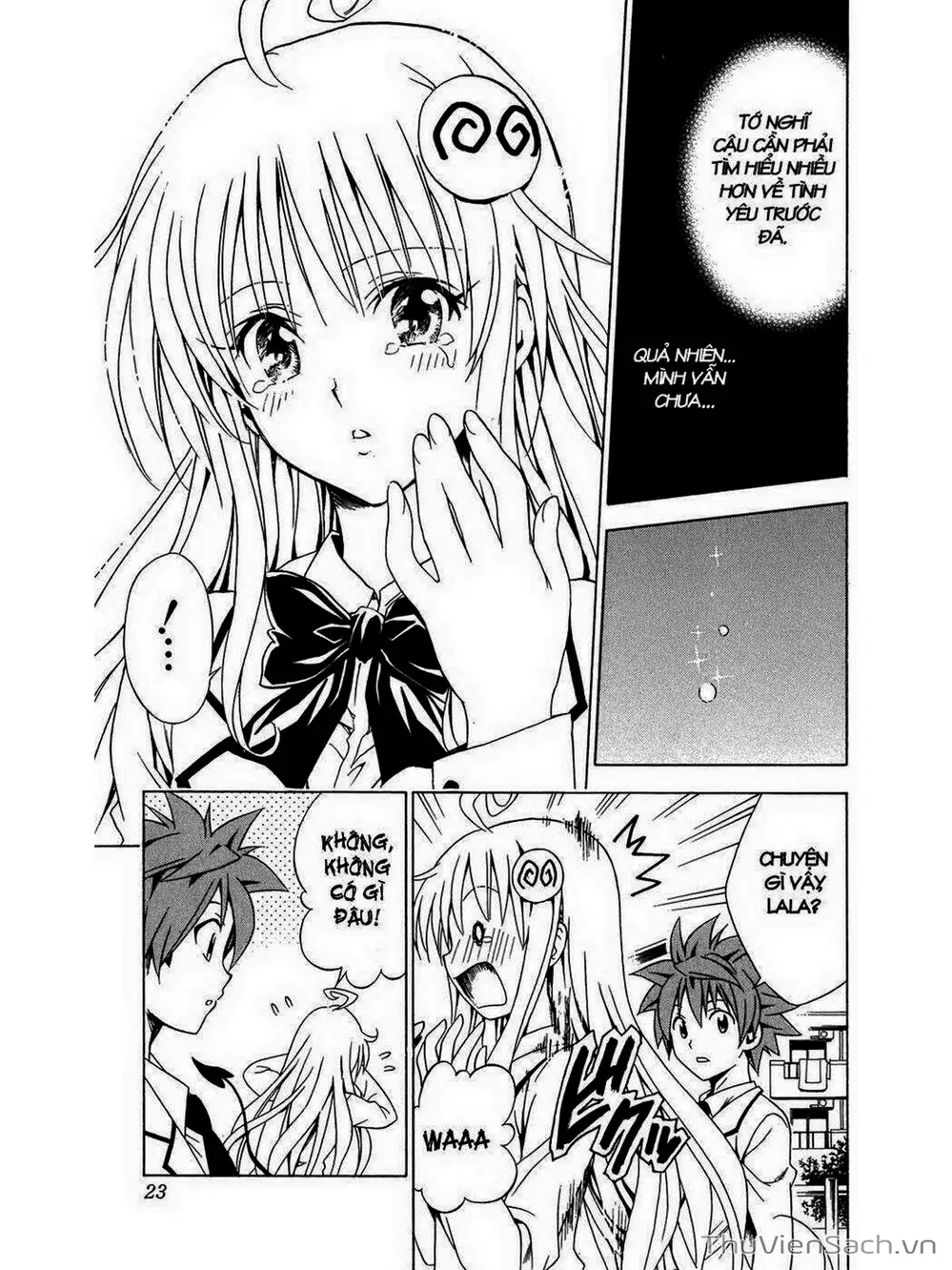 Truyện Tranh Bóng Tối Hoàng Kim - To Love Ru Darkness trang 8