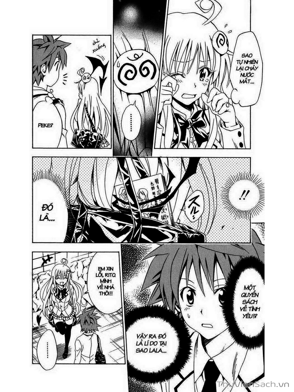 Truyện Tranh Bóng Tối Hoàng Kim - To Love Ru Darkness trang 8