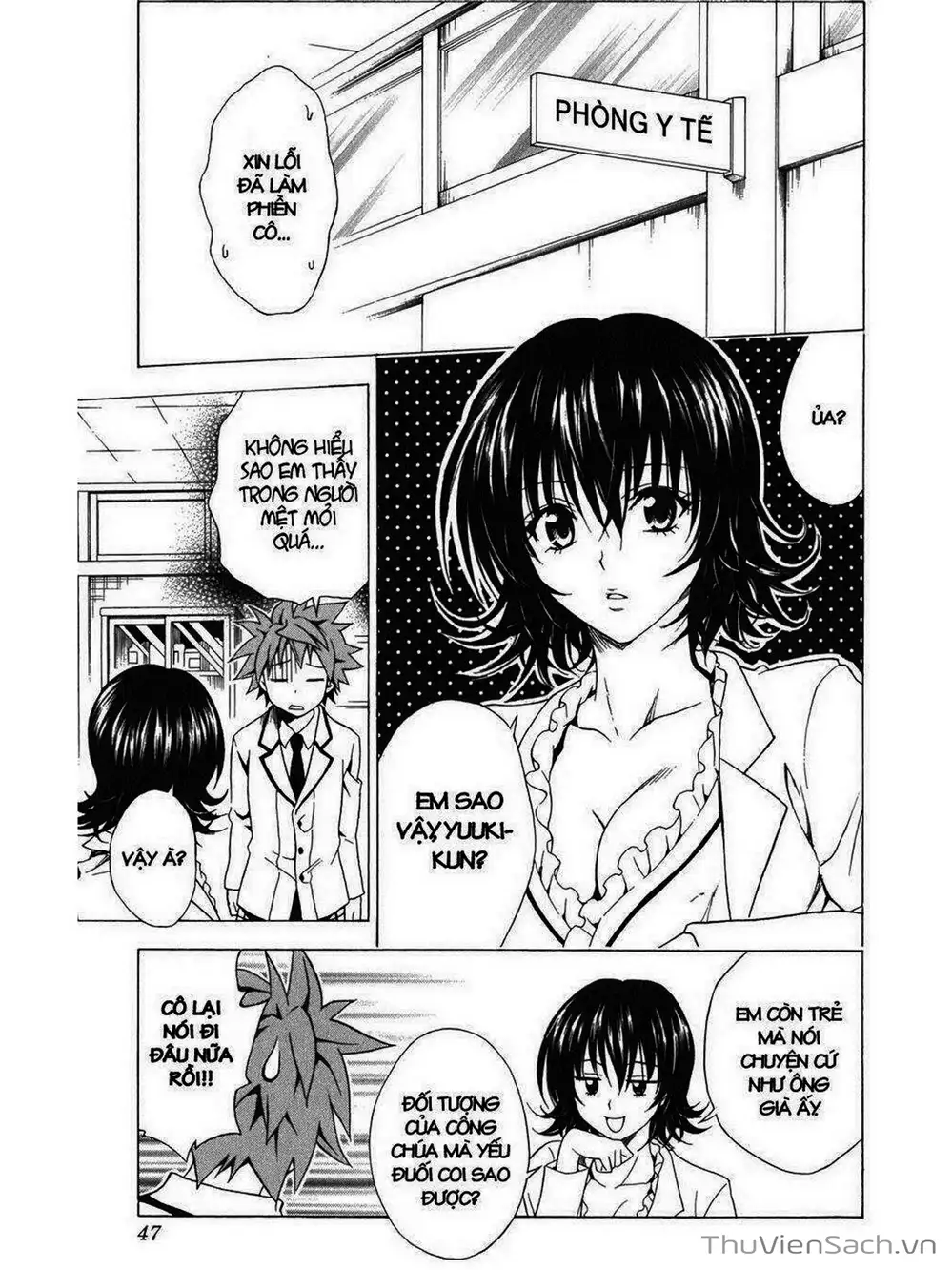 Truyện Tranh Bóng Tối Hoàng Kim - To Love Ru Darkness trang 8