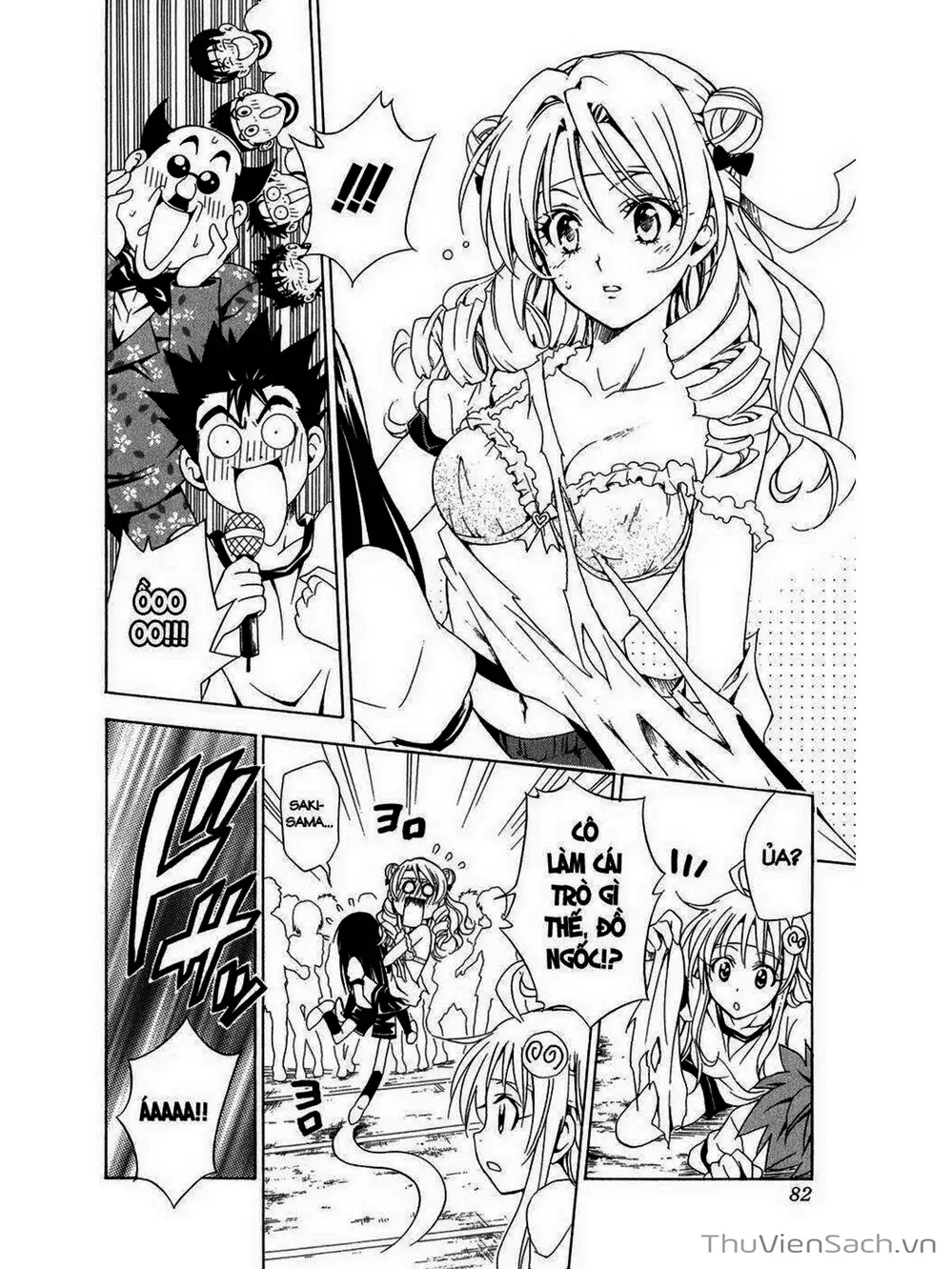 Truyện Tranh Bóng Tối Hoàng Kim - To Love Ru Darkness trang 8