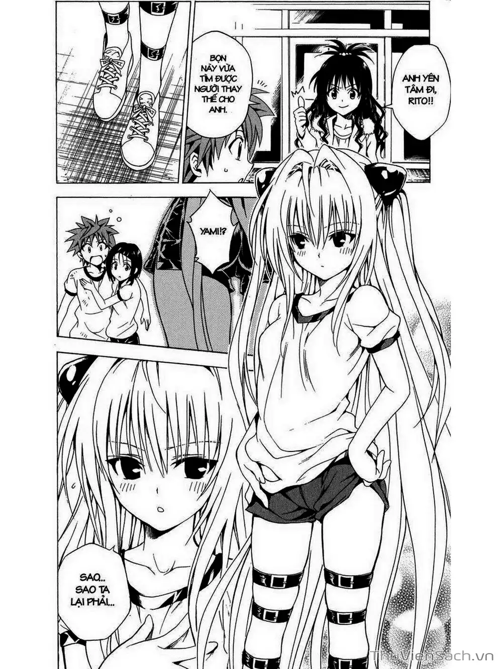 Truyện Tranh Bóng Tối Hoàng Kim - To Love Ru Darkness trang 8