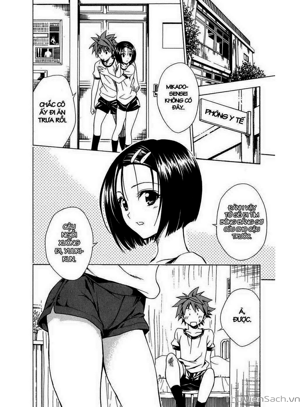 Truyện Tranh Bóng Tối Hoàng Kim - To Love Ru Darkness trang 8