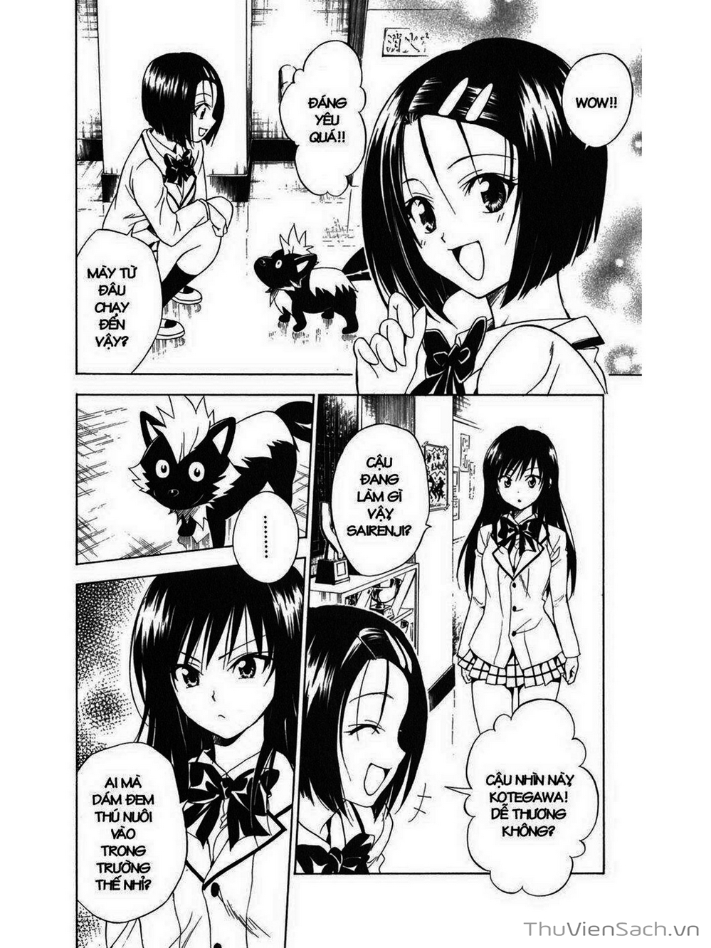 Truyện Tranh Bóng Tối Hoàng Kim - To Love Ru Darkness trang 8