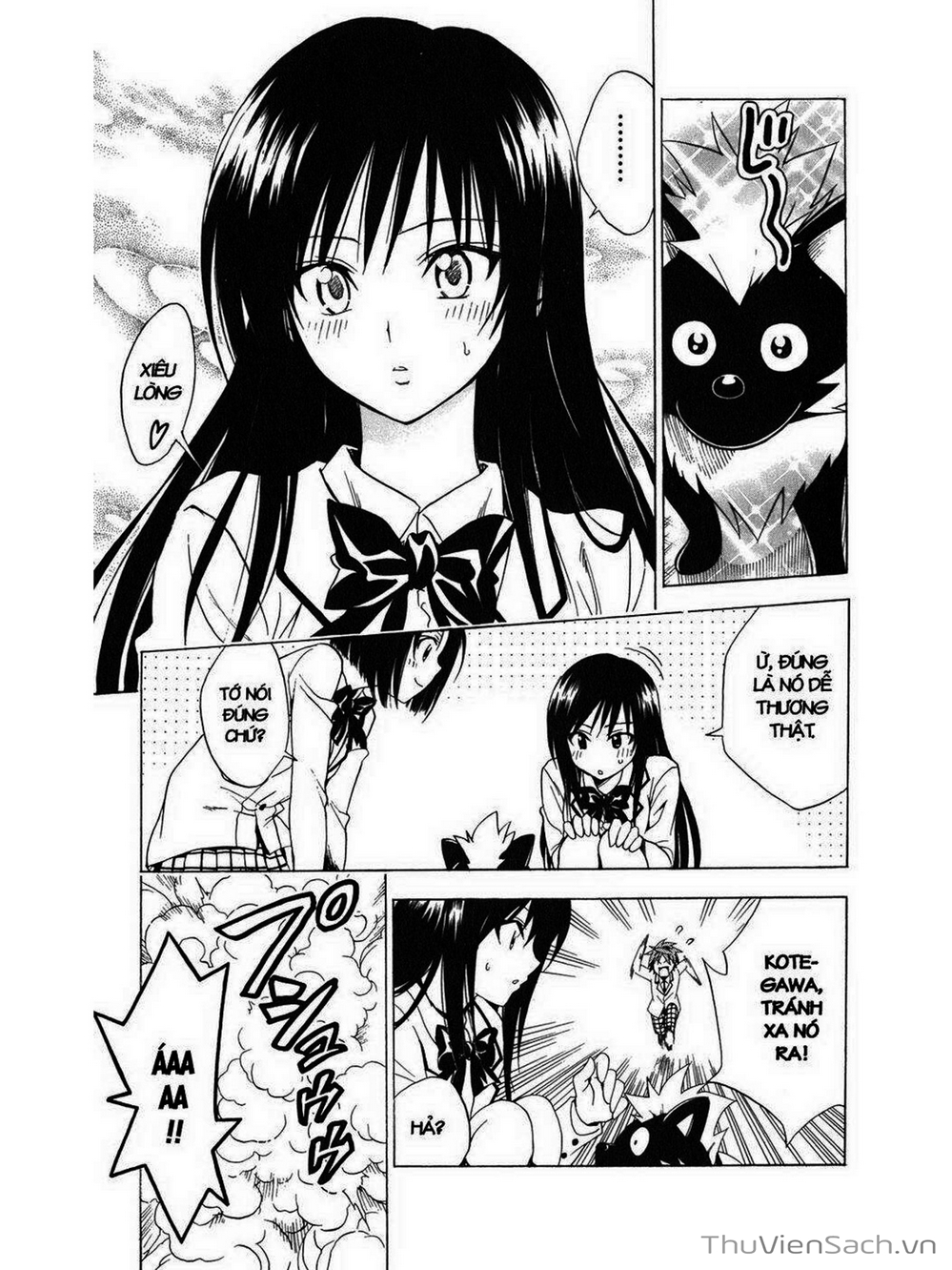 Truyện Tranh Bóng Tối Hoàng Kim - To Love Ru Darkness trang 8