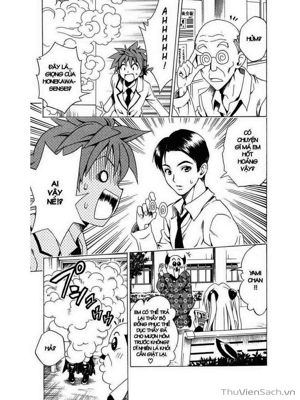 Truyện Tranh Bóng Tối Hoàng Kim - To Love Ru Darkness trang 8