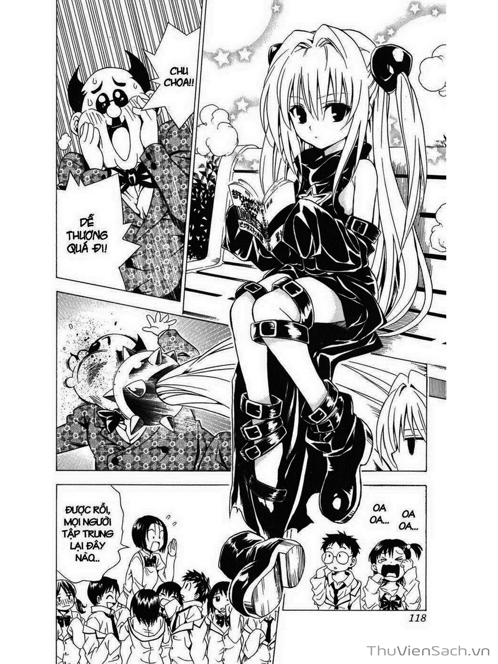 Truyện Tranh Bóng Tối Hoàng Kim - To Love Ru Darkness trang 8