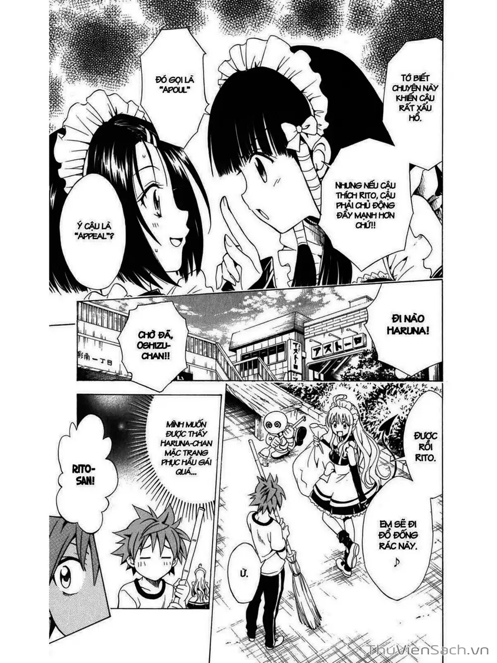 Truyện Tranh Bóng Tối Hoàng Kim - To Love Ru Darkness trang 8