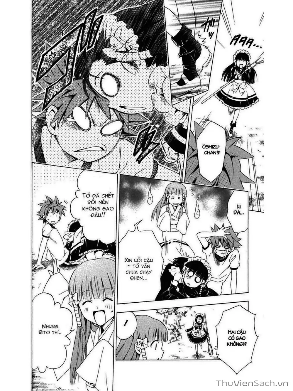 Truyện Tranh Bóng Tối Hoàng Kim - To Love Ru Darkness trang 8