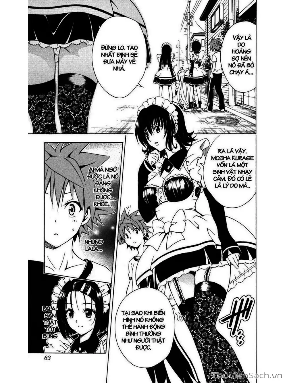 Truyện Tranh Bóng Tối Hoàng Kim - To Love Ru Darkness trang 8