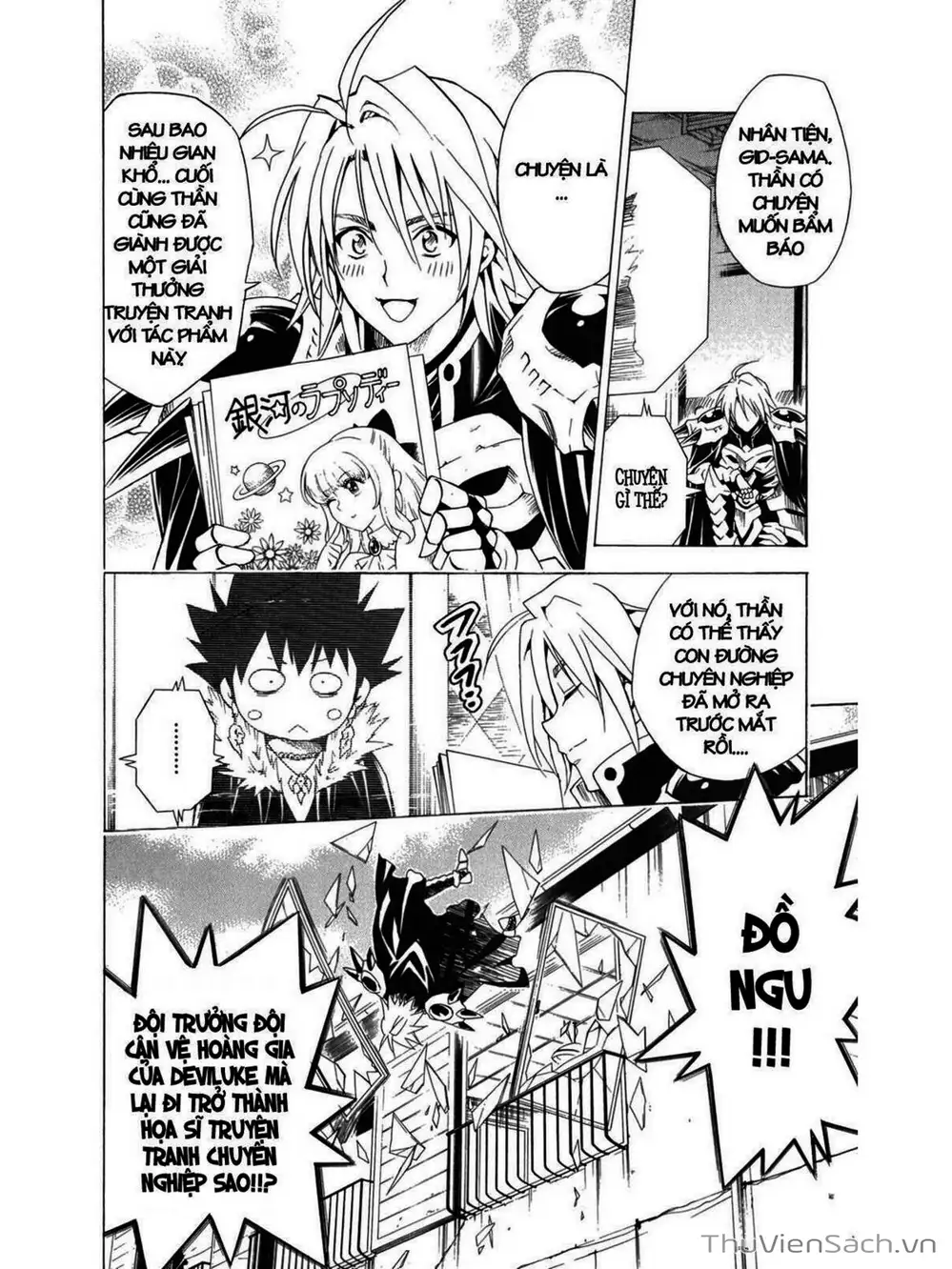 Truyện Tranh Bóng Tối Hoàng Kim - To Love Ru Darkness trang 8