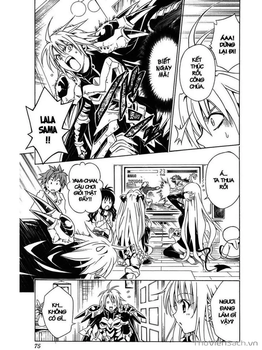 Truyện Tranh Bóng Tối Hoàng Kim - To Love Ru Darkness trang 8