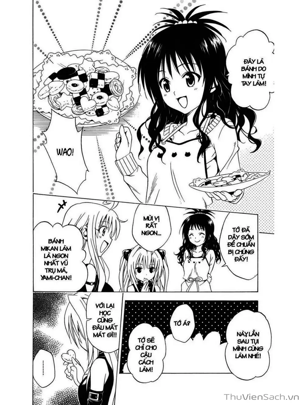 Truyện Tranh Bóng Tối Hoàng Kim - To Love Ru Darkness trang 8