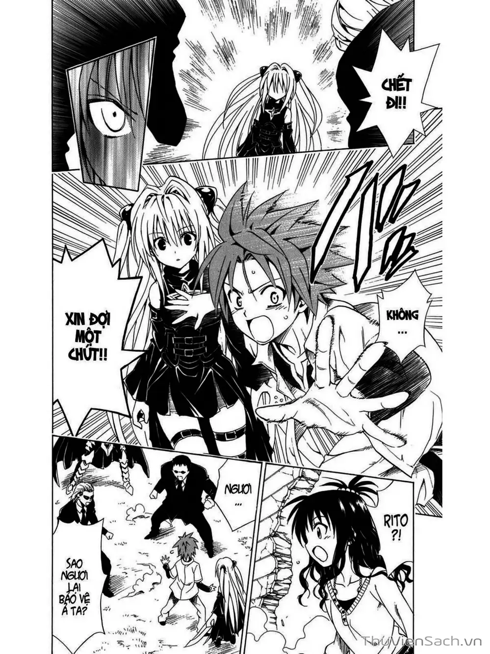 Truyện Tranh Bóng Tối Hoàng Kim - To Love Ru Darkness trang 8