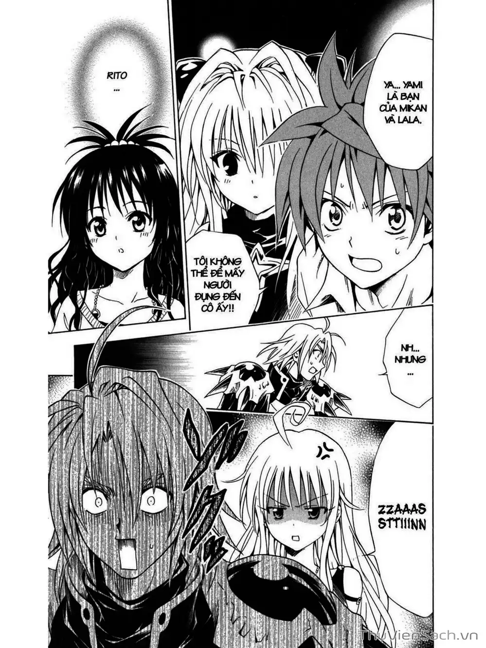 Truyện Tranh Bóng Tối Hoàng Kim - To Love Ru Darkness trang 8