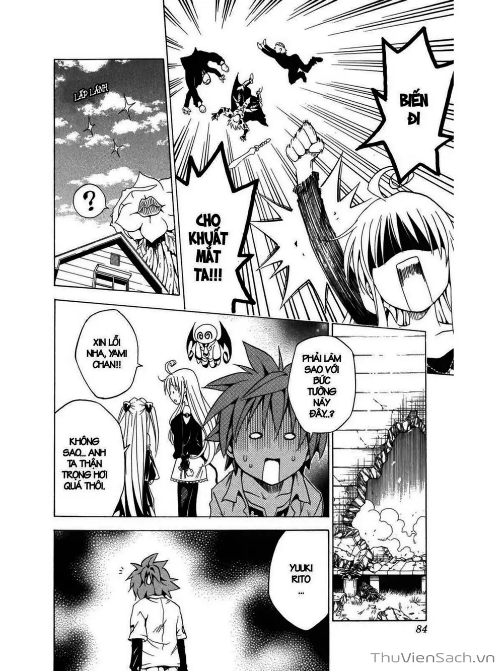 Truyện Tranh Bóng Tối Hoàng Kim - To Love Ru Darkness trang 8