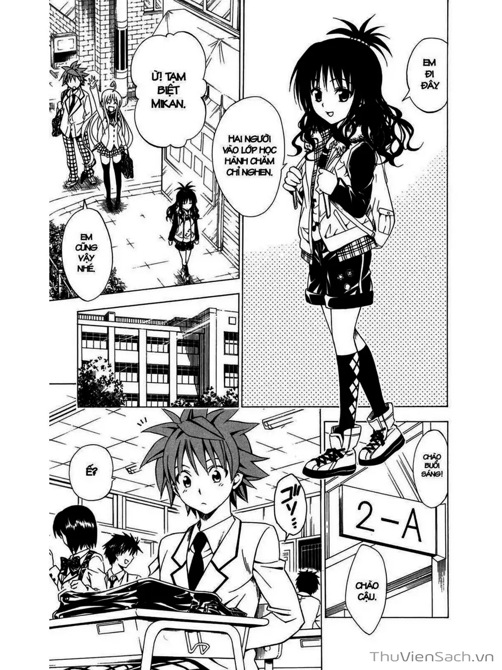 Truyện Tranh Bóng Tối Hoàng Kim - To Love Ru Darkness trang 8