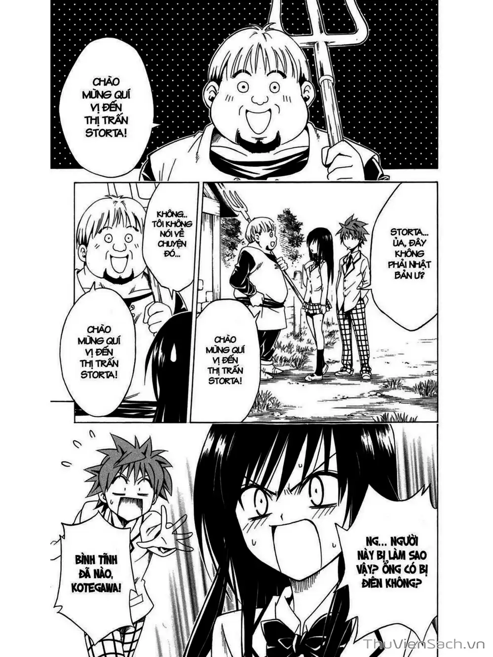 Truyện Tranh Bóng Tối Hoàng Kim - To Love Ru Darkness trang 8