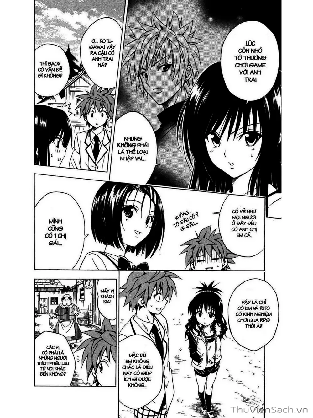 Truyện Tranh Bóng Tối Hoàng Kim - To Love Ru Darkness trang 8
