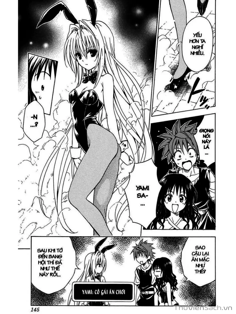 Truyện Tranh Bóng Tối Hoàng Kim - To Love Ru Darkness trang 8
