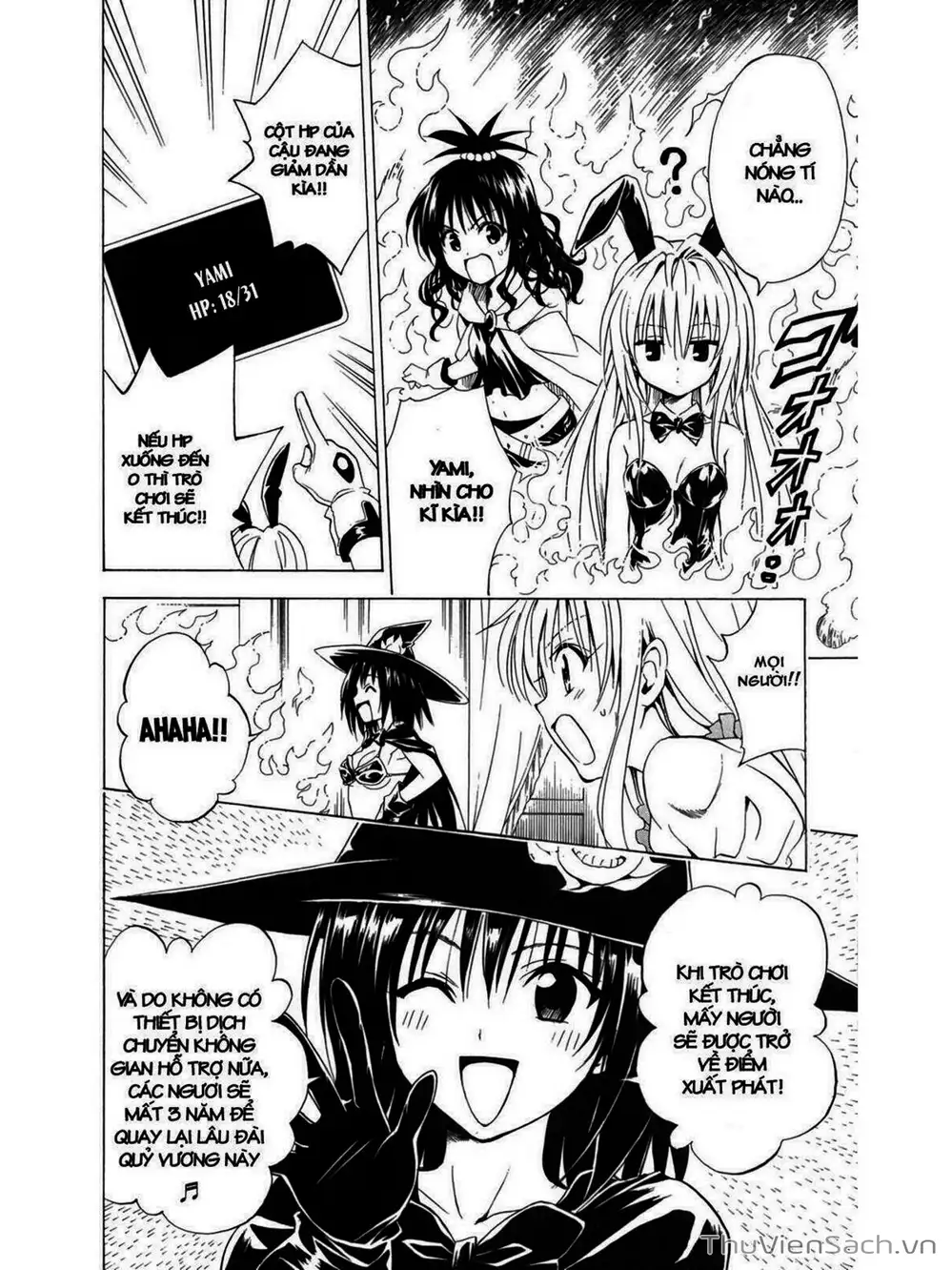 Truyện Tranh Bóng Tối Hoàng Kim - To Love Ru Darkness trang 8