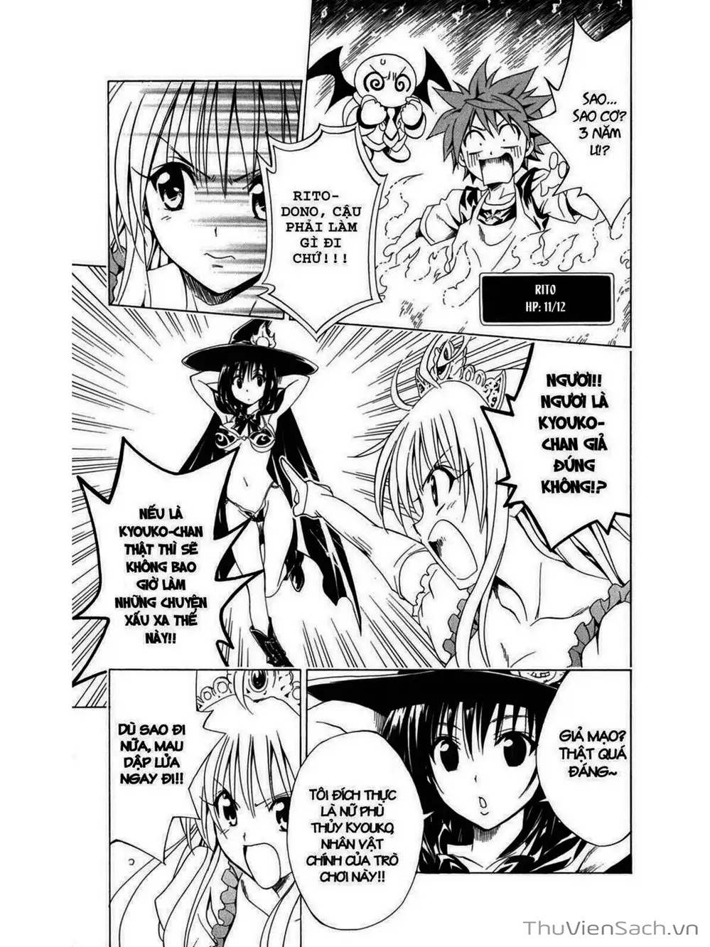 Truyện Tranh Bóng Tối Hoàng Kim - To Love Ru Darkness trang 8