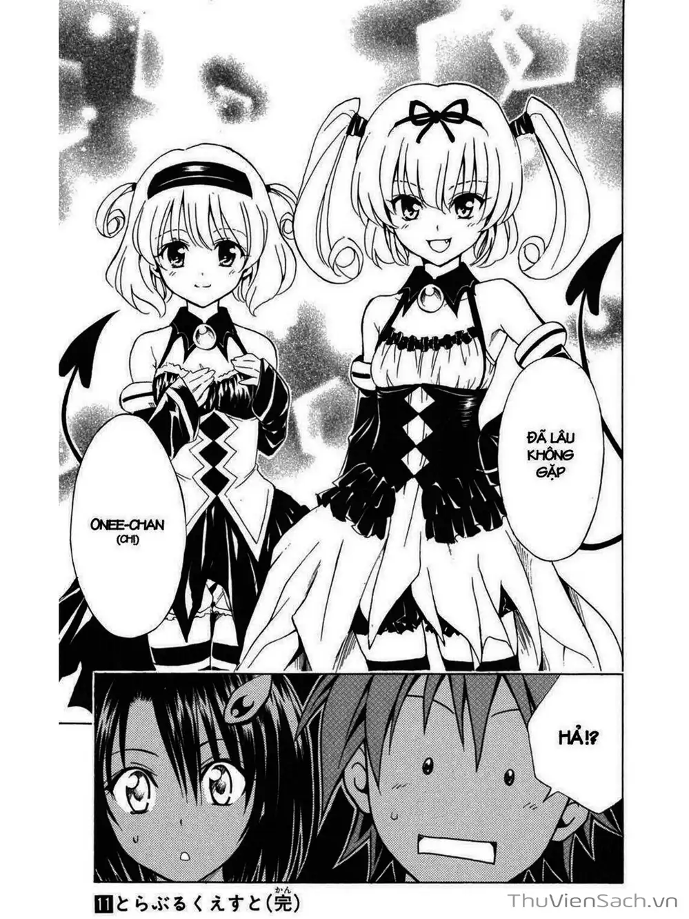 Truyện Tranh Bóng Tối Hoàng Kim - To Love Ru Darkness trang 8