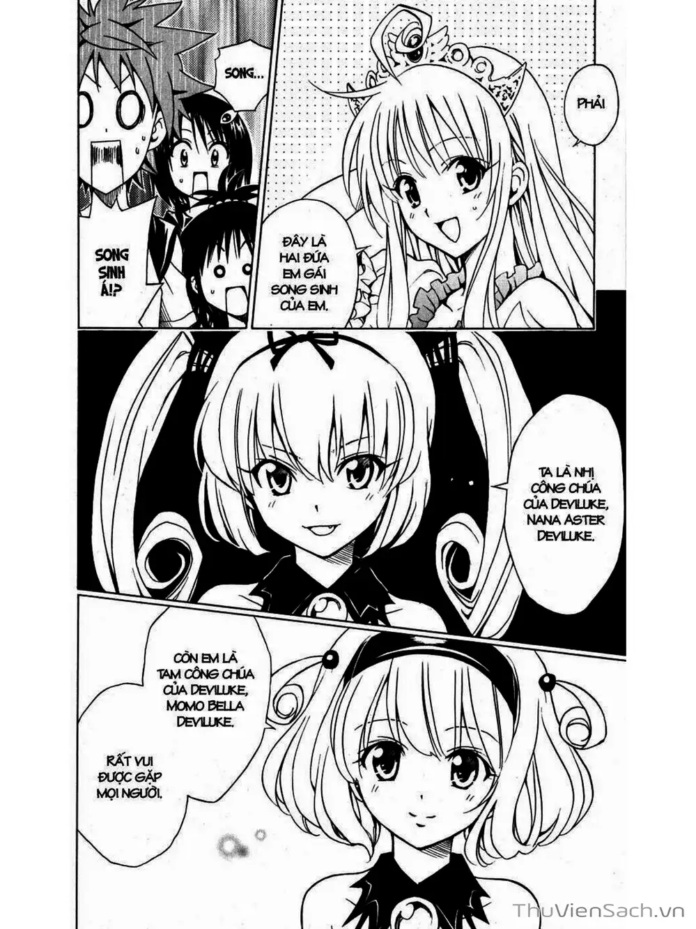 Truyện Tranh Bóng Tối Hoàng Kim - To Love Ru Darkness trang 8