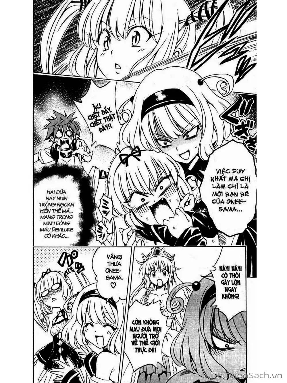 Truyện Tranh Bóng Tối Hoàng Kim - To Love Ru Darkness trang 8