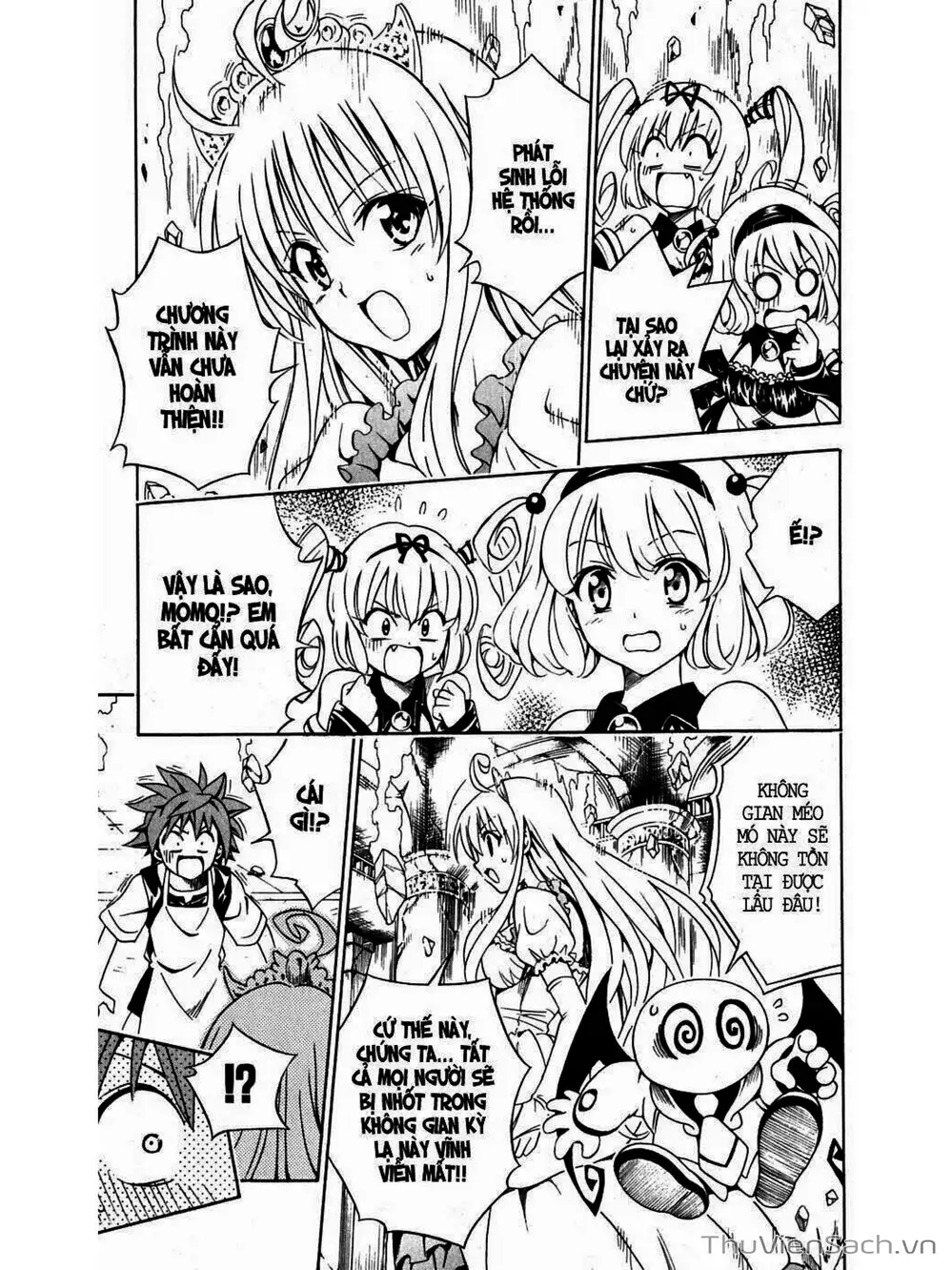 Truyện Tranh Bóng Tối Hoàng Kim - To Love Ru Darkness trang 8