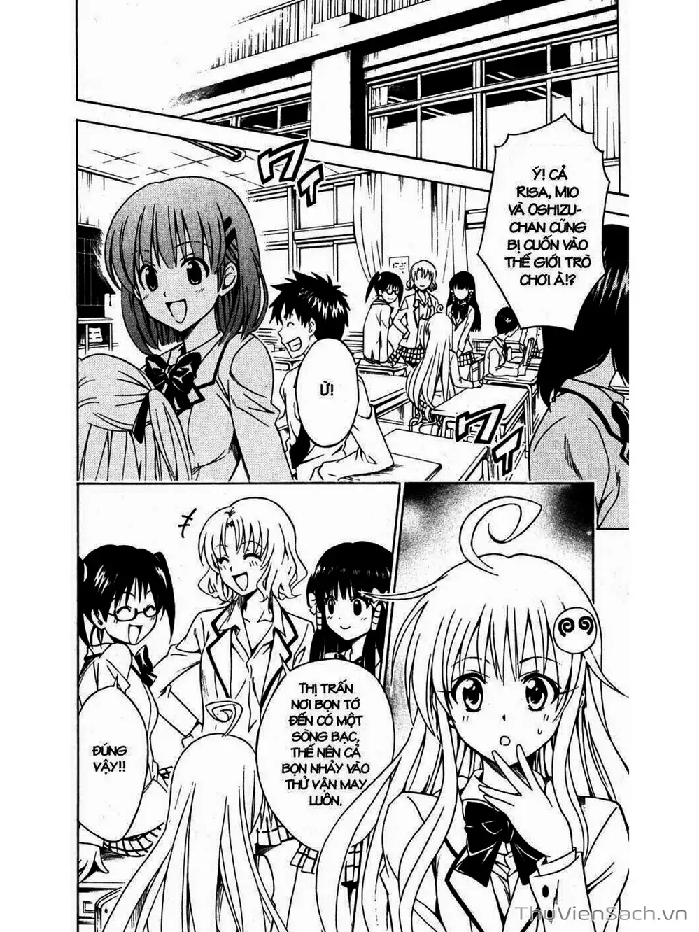 Truyện Tranh Bóng Tối Hoàng Kim - To Love Ru Darkness trang 8