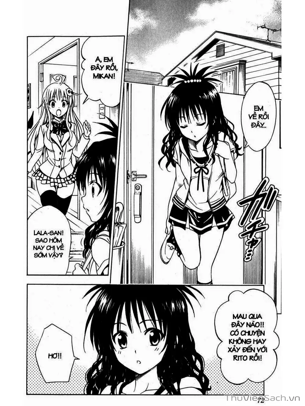 Truyện Tranh Bóng Tối Hoàng Kim - To Love Ru Darkness trang 8