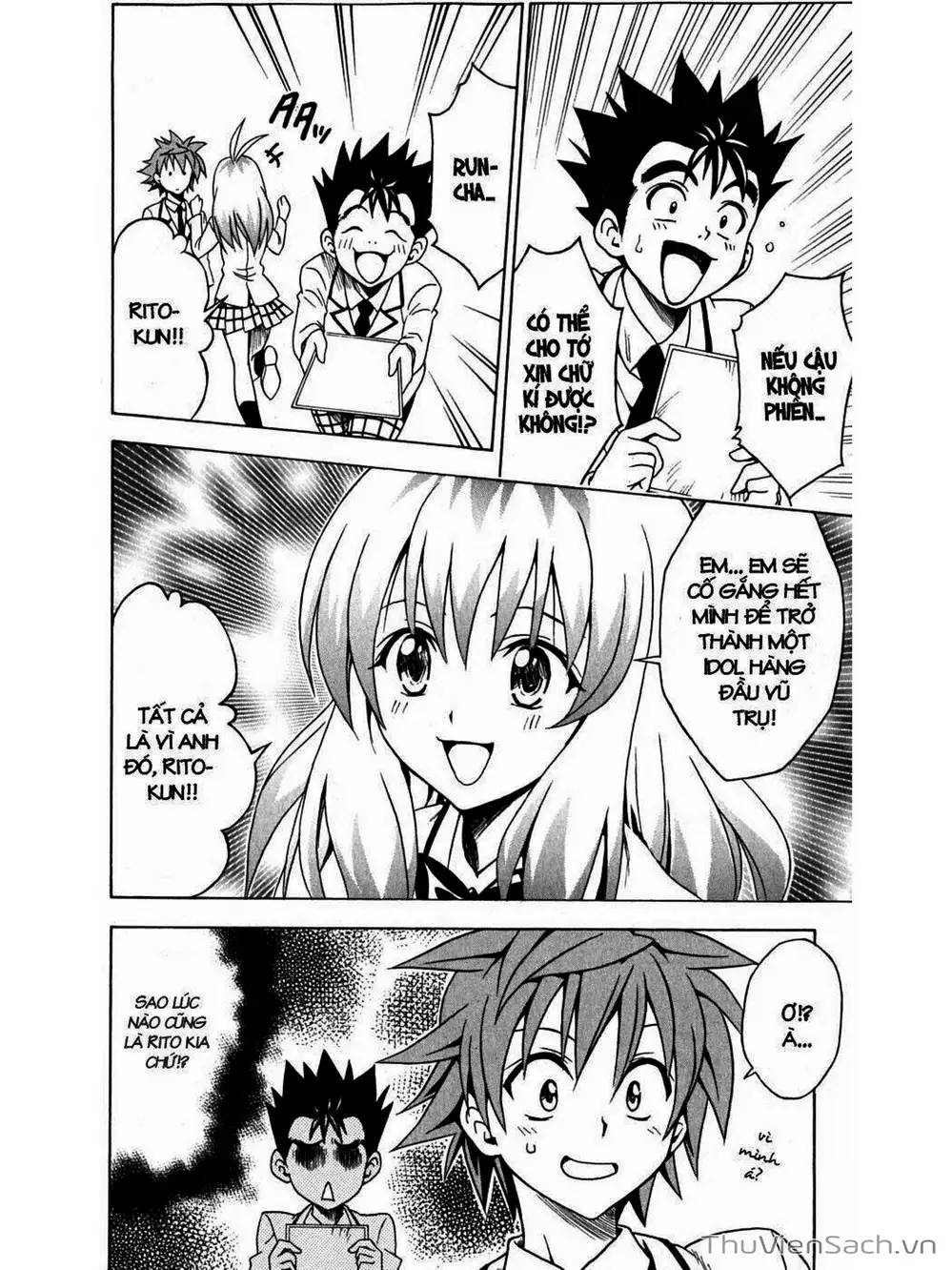 Truyện Tranh Bóng Tối Hoàng Kim - To Love Ru Darkness trang 8