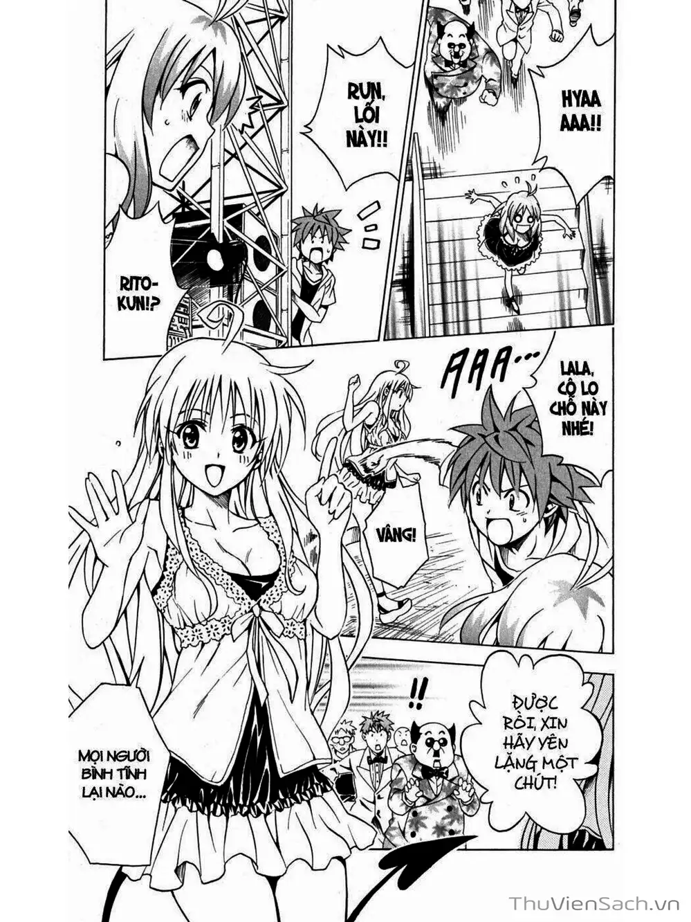 Truyện Tranh Bóng Tối Hoàng Kim - To Love Ru Darkness trang 8