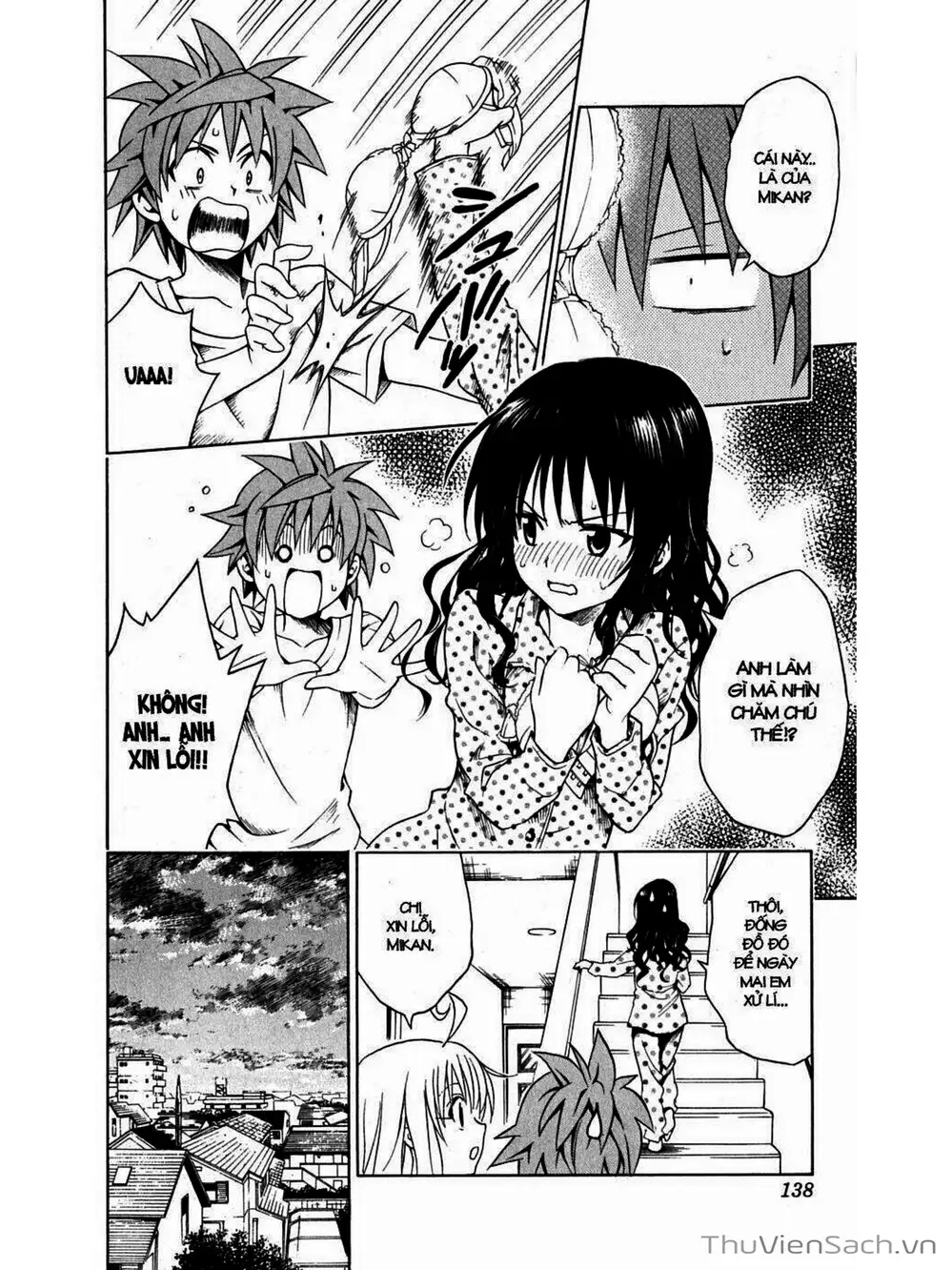 Truyện Tranh Bóng Tối Hoàng Kim - To Love Ru Darkness trang 8