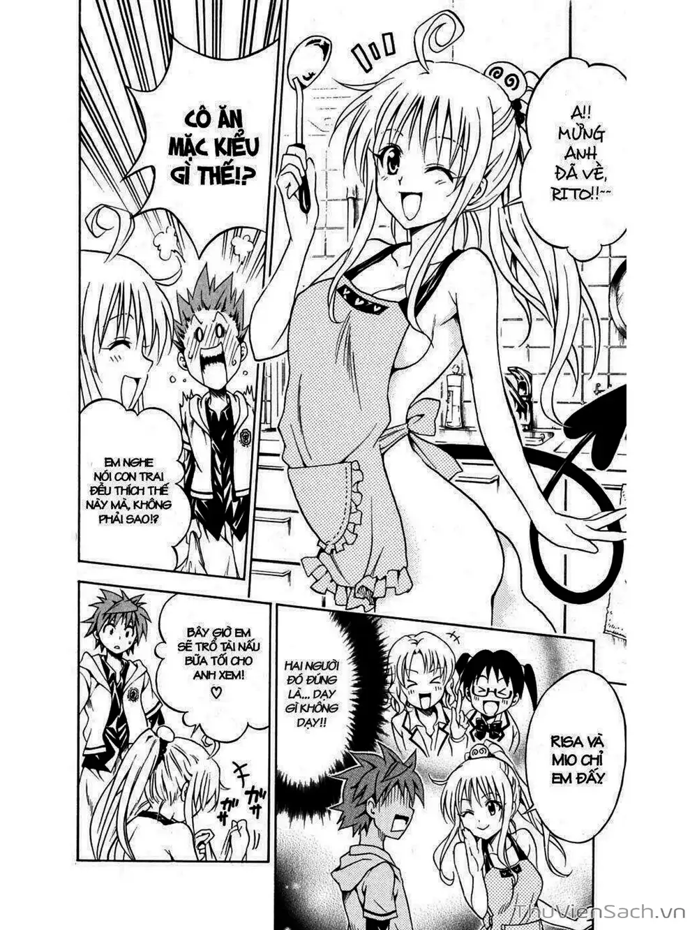 Truyện Tranh Bóng Tối Hoàng Kim - To Love Ru Darkness trang 8