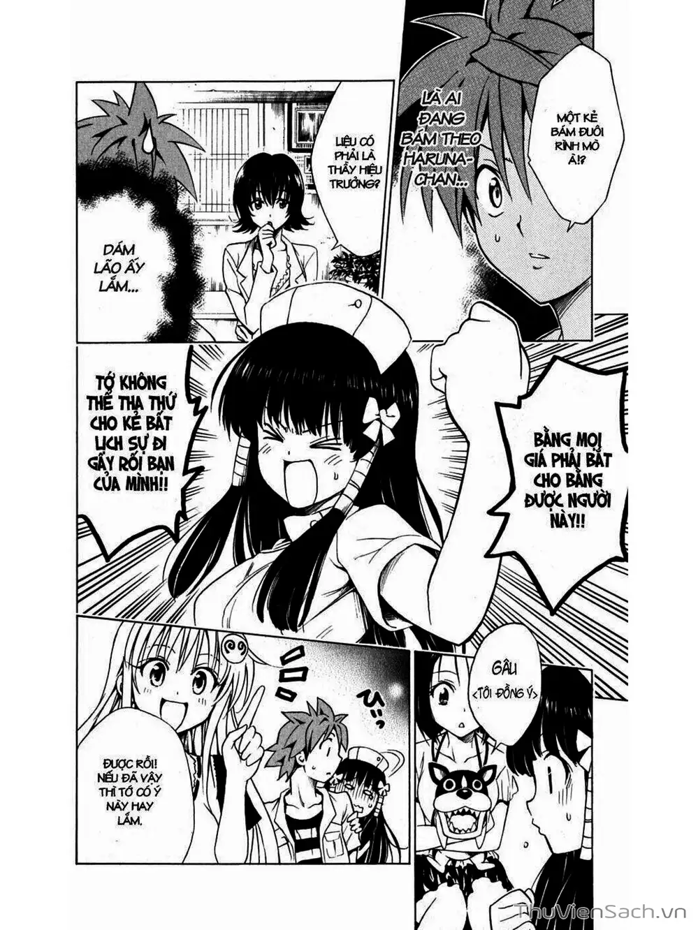 Truyện Tranh Bóng Tối Hoàng Kim - To Love Ru Darkness trang 8