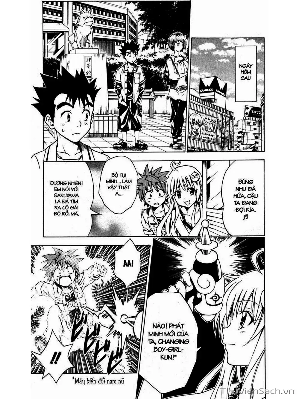 Truyện Tranh Bóng Tối Hoàng Kim - To Love Ru Darkness trang 8