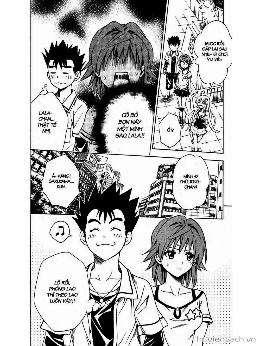 Truyện Tranh Bóng Tối Hoàng Kim - To Love Ru Darkness trang 8