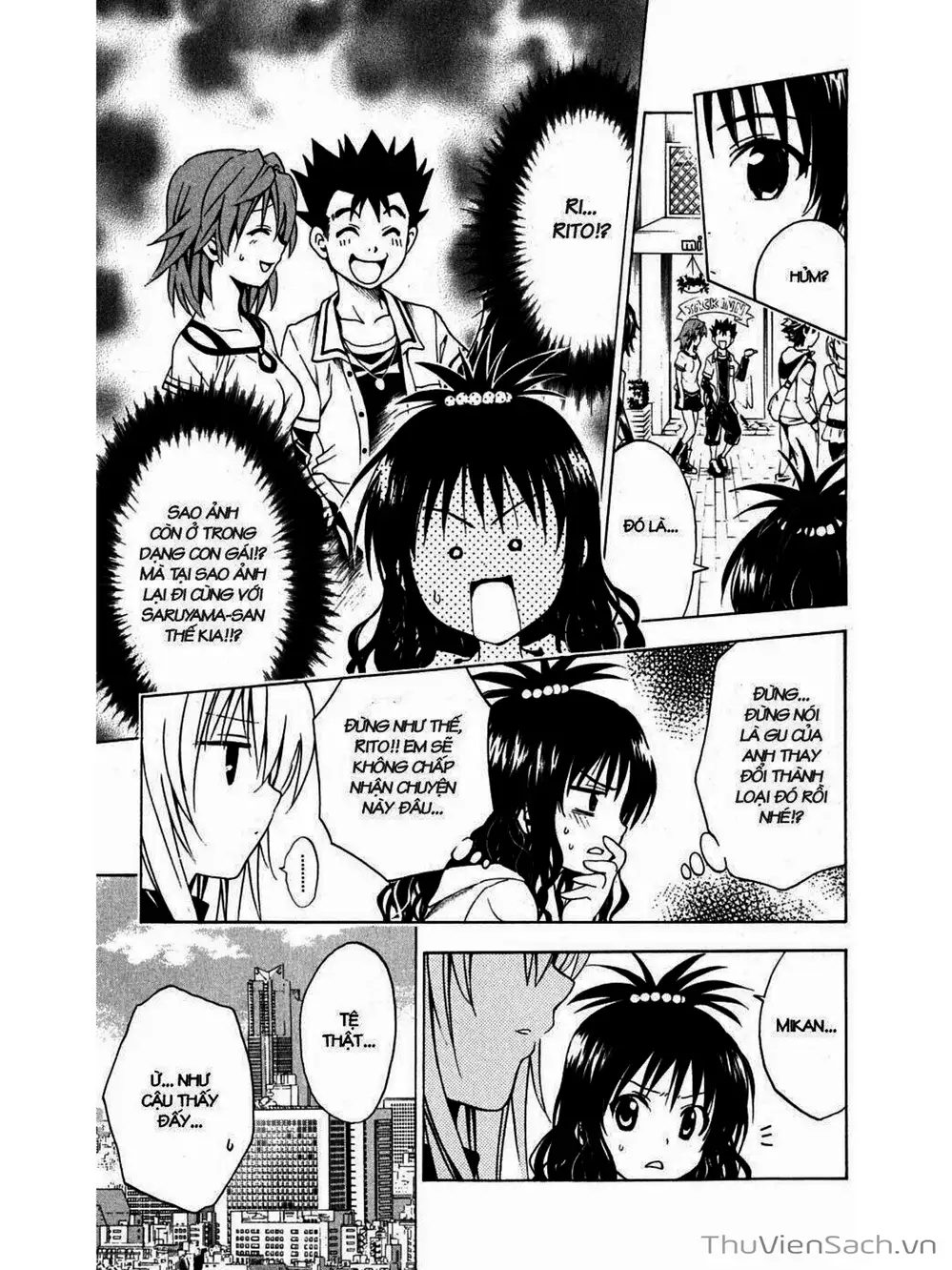 Truyện Tranh Bóng Tối Hoàng Kim - To Love Ru Darkness trang 8