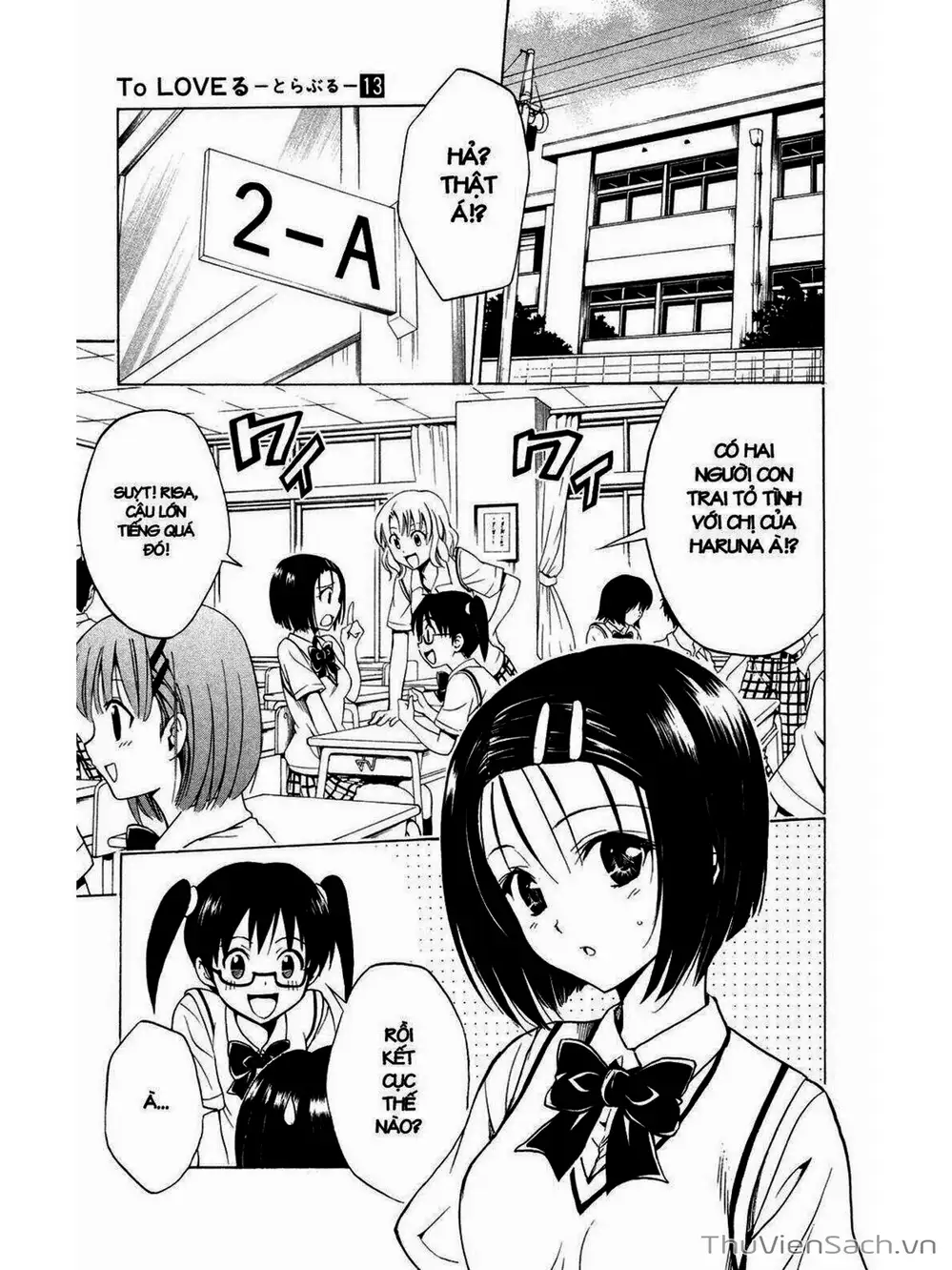 Truyện Tranh Bóng Tối Hoàng Kim - To Love Ru Darkness trang 8