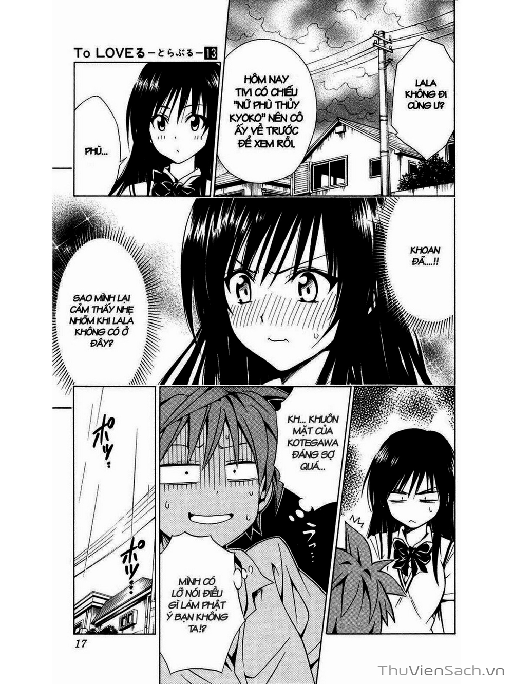 Truyện Tranh Bóng Tối Hoàng Kim - To Love Ru Darkness trang 8