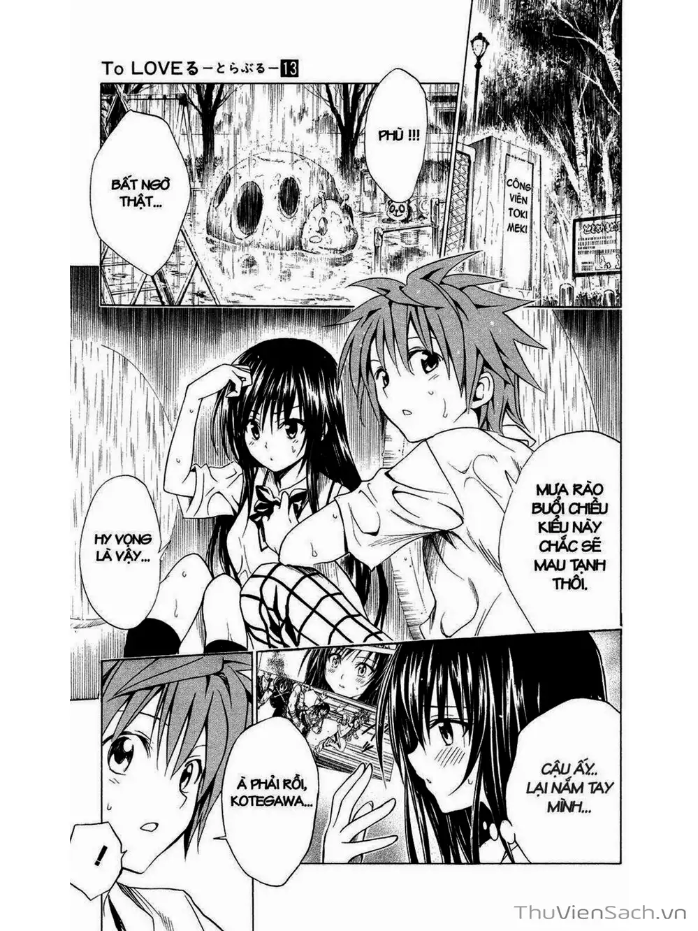 Truyện Tranh Bóng Tối Hoàng Kim - To Love Ru Darkness trang 8