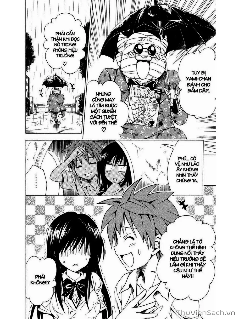 Truyện Tranh Bóng Tối Hoàng Kim - To Love Ru Darkness trang 8